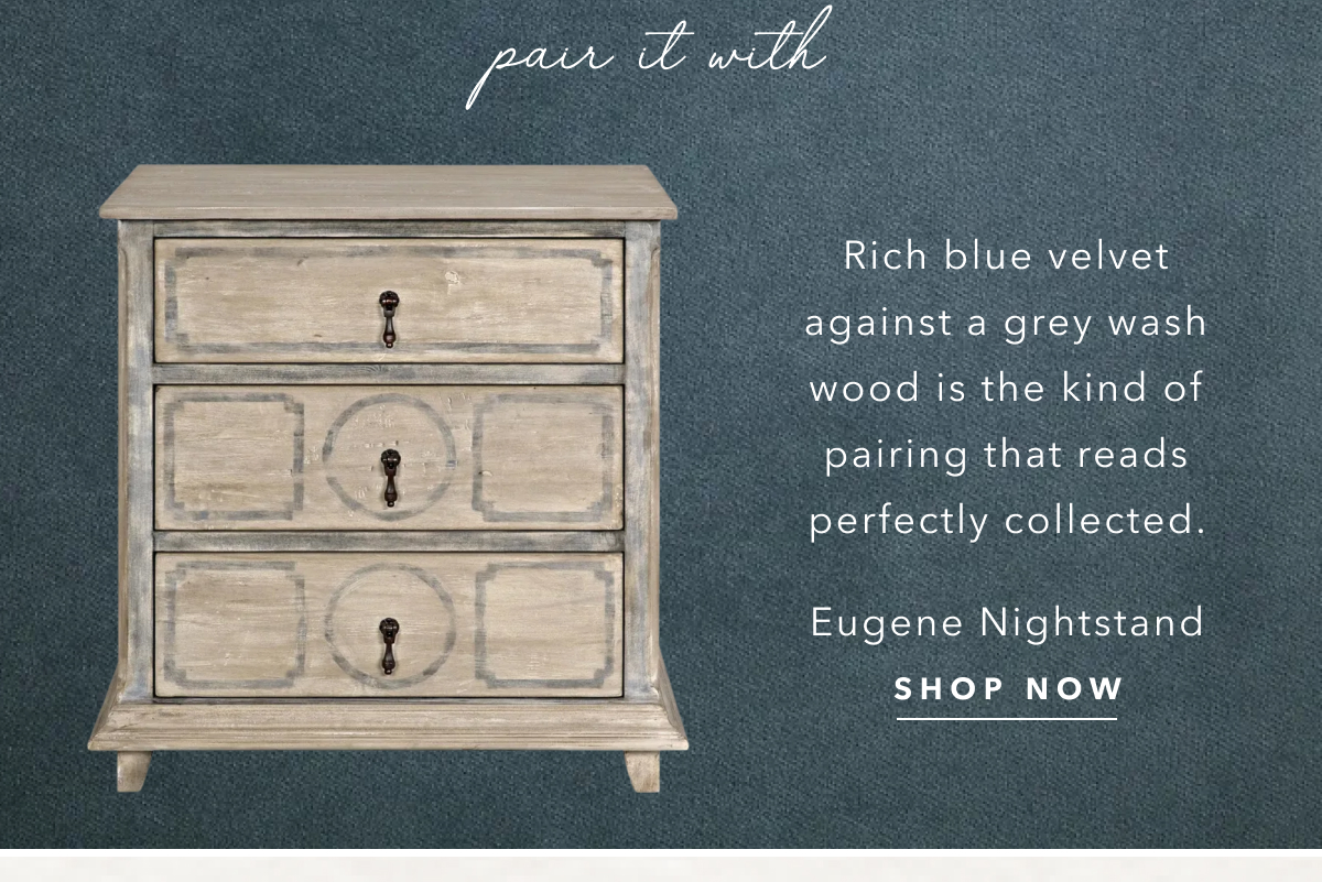 Eugene French Country Grey Washed Reclaimed Wood Nightstand
