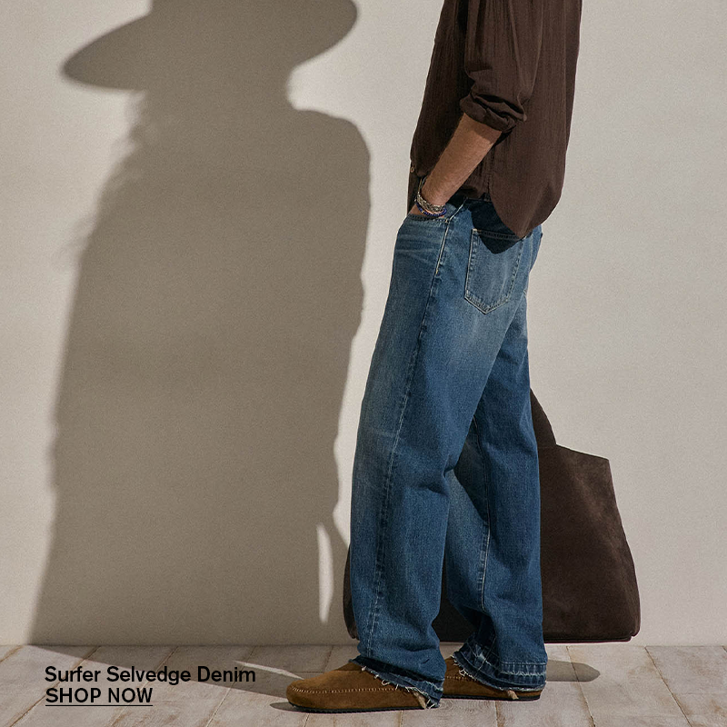 MEN'S SURFER SELVEDGE DENIM PANT