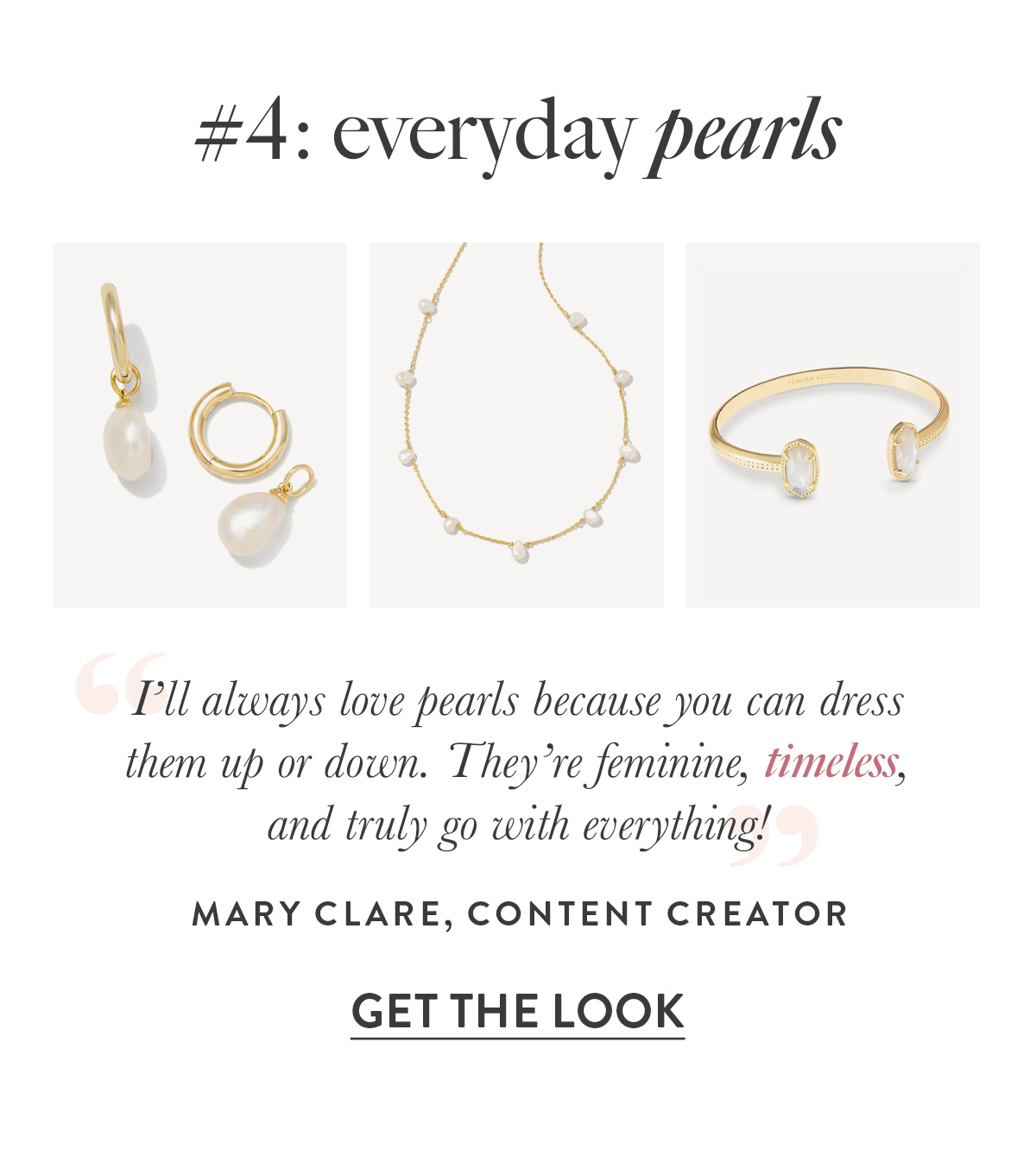 4. Everyday pearls
