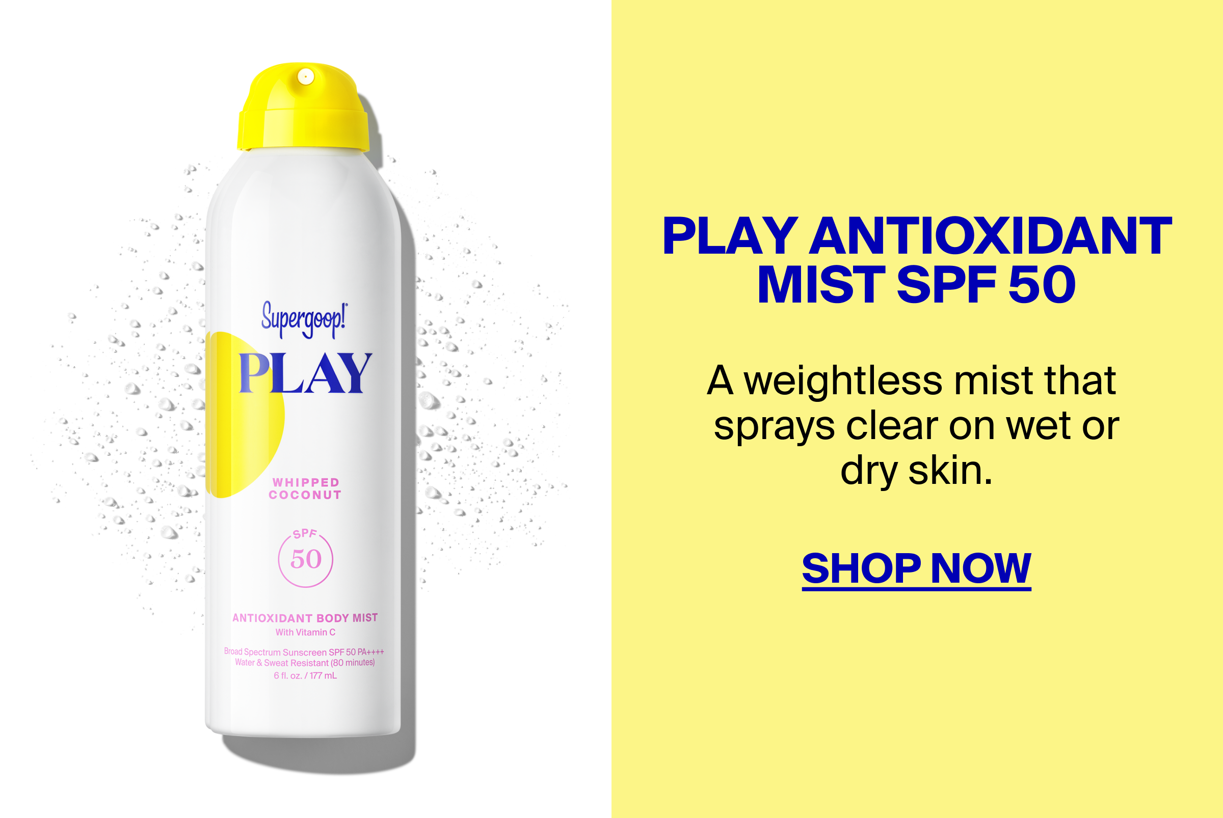 PLAY Mist SPF 50