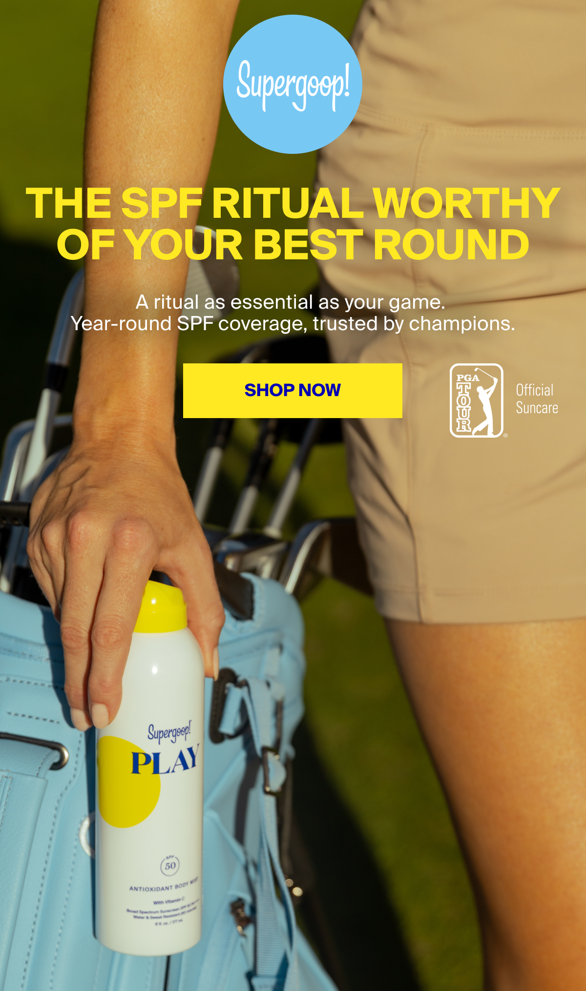 The SPF Ritual Worthy of Your Best Round