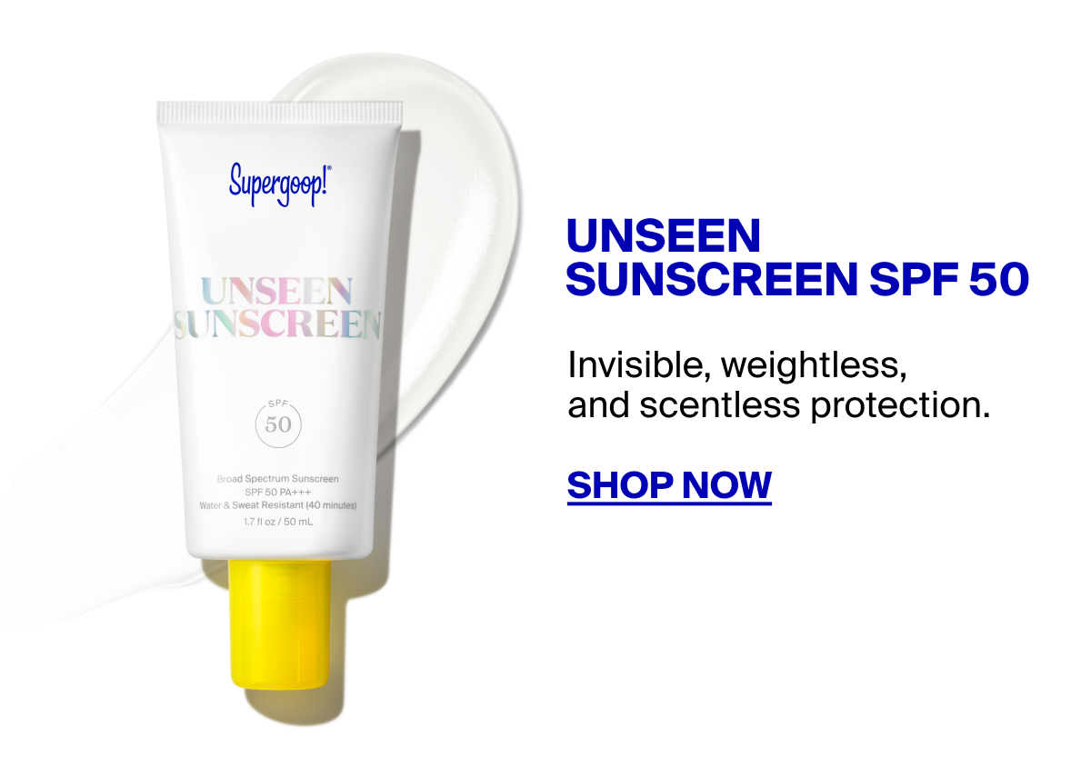 Shop Unseen Sunscreen SPF 50