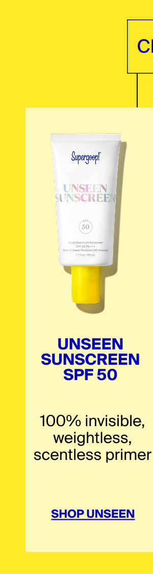 Unseen Sunscreen SPF 50