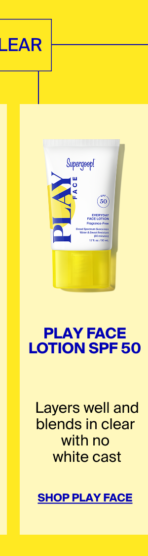 PLAY Face Lotion SPF 50