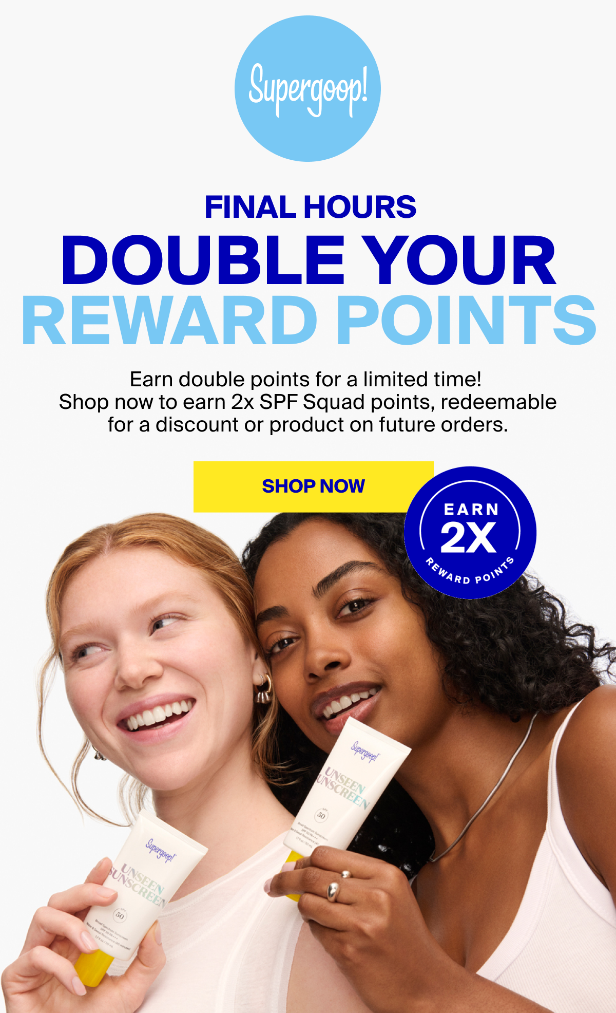 Double Your Rewards Points