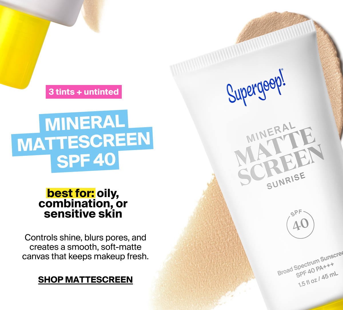 Mattescreen SPF 40