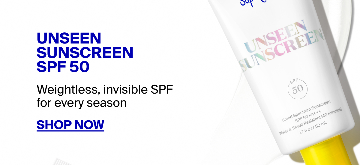 Unseen Sunscreen SPF 50