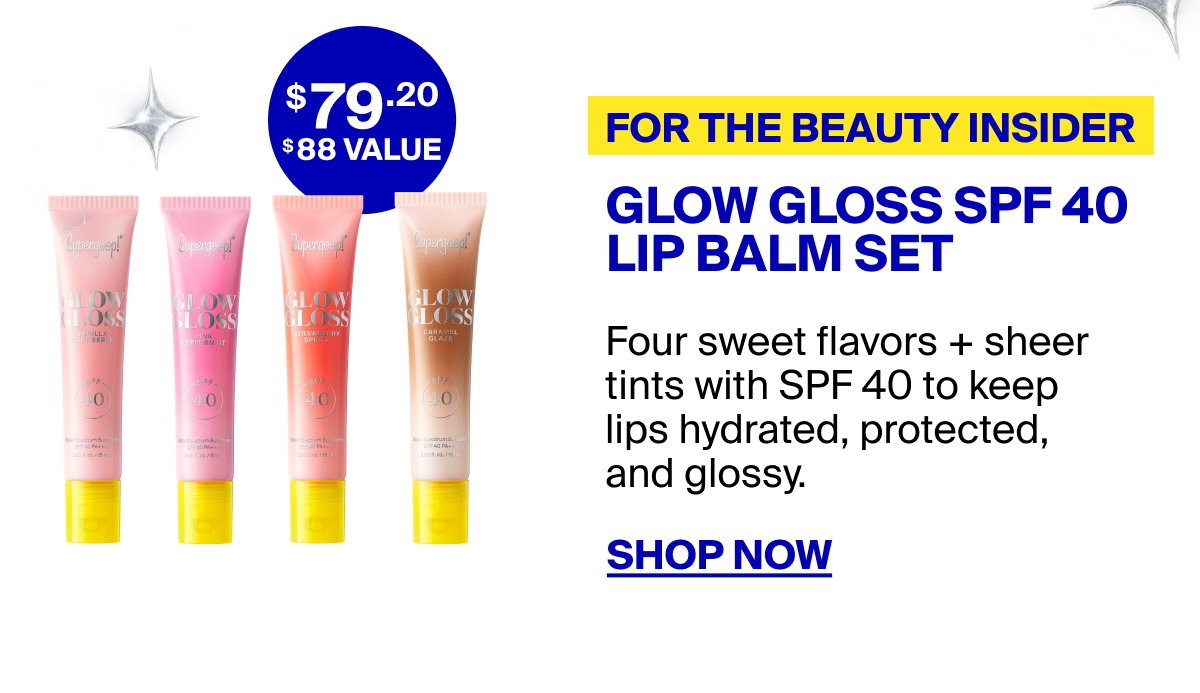 Glow Gloss SPF 40 Lip Balm Set