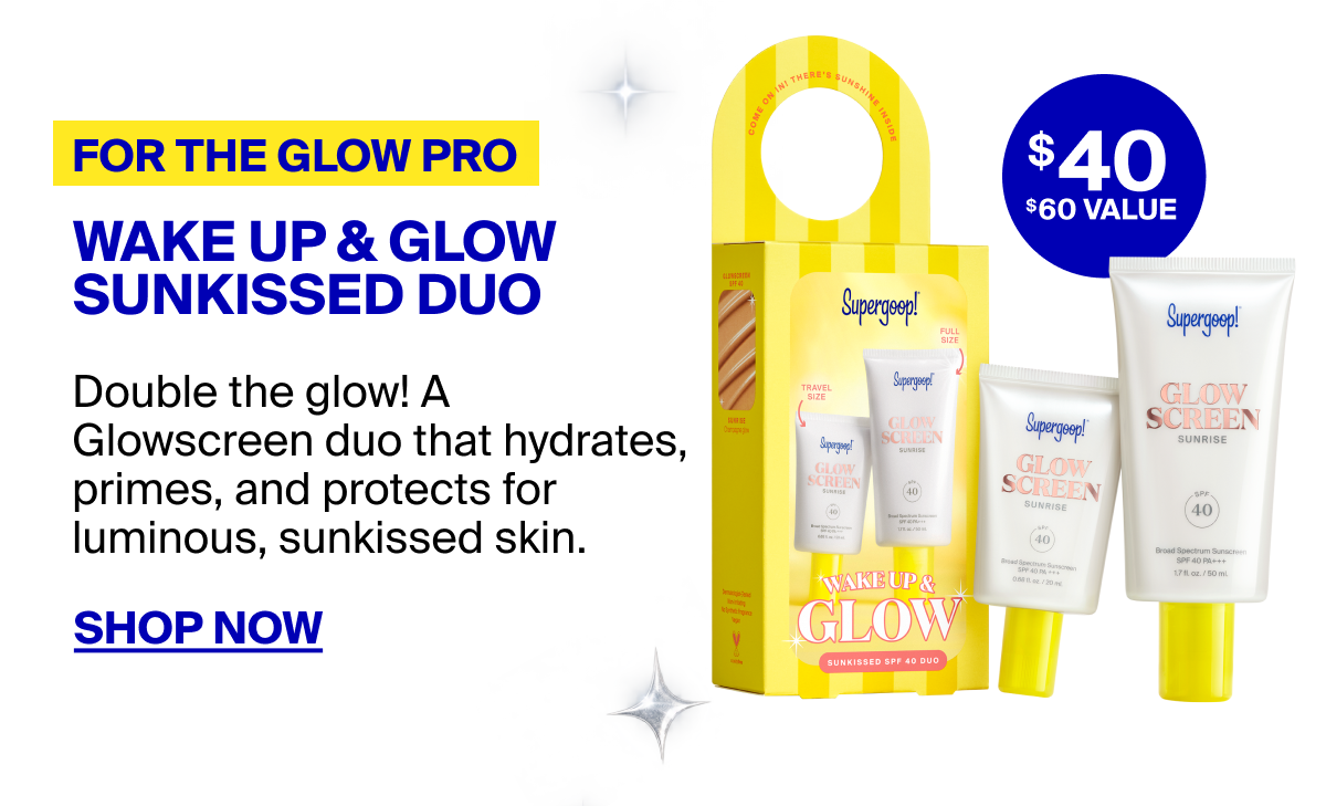 Wake Up & Glow Sunkissed Duo