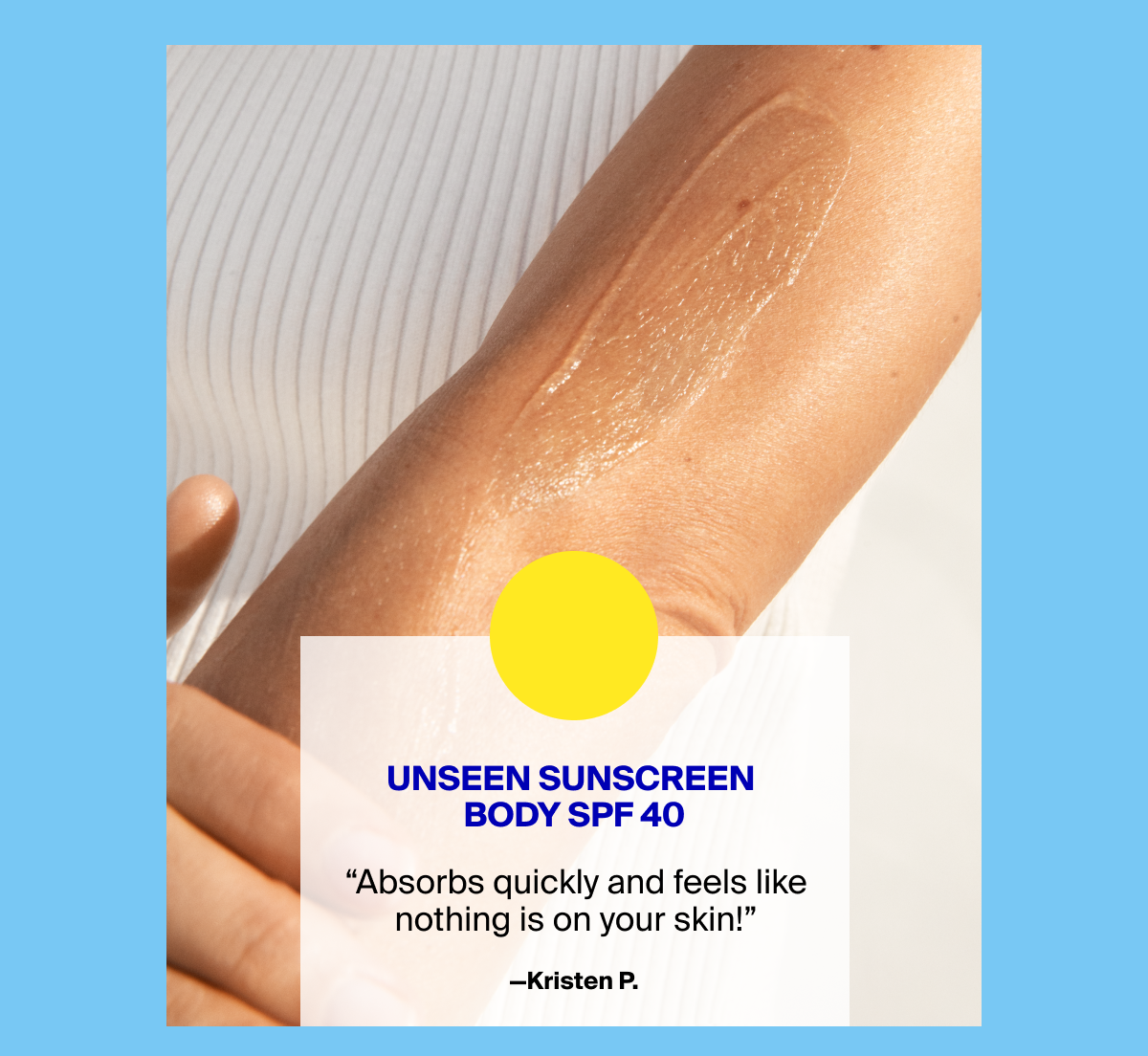 Unseen Sunscreen Body SPF 40