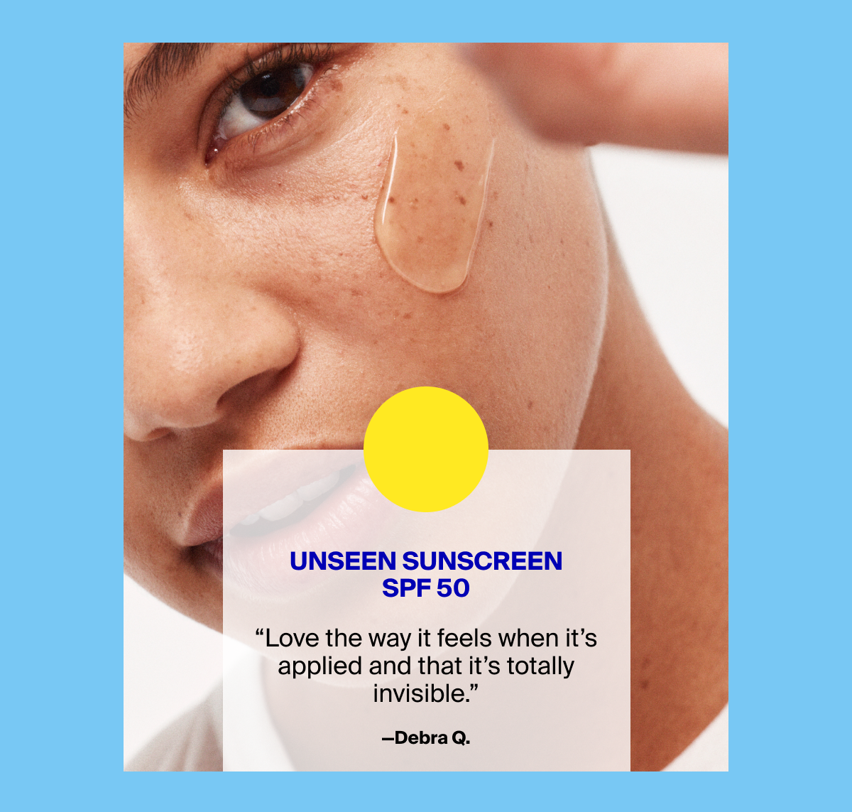 Unseen Sunscreen SPF 50
