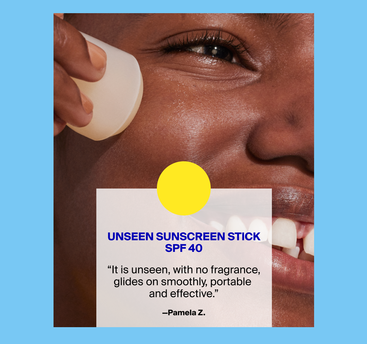 Unseen Sunscreen Stick SPF 40