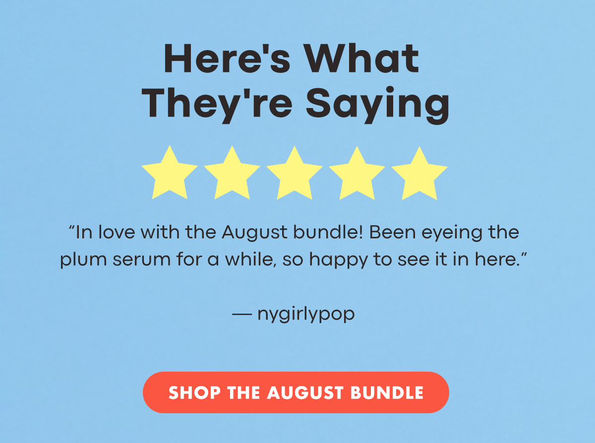 August bundle