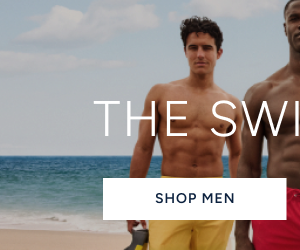 Shop men's swimwear