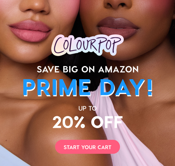 Model wearing ColourPop makeup