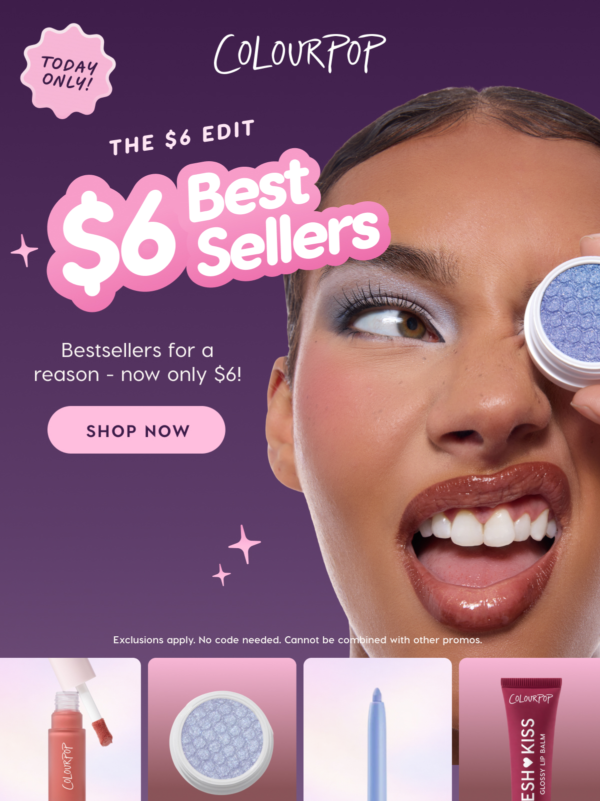 ColourPop | $6 Best Sellers 