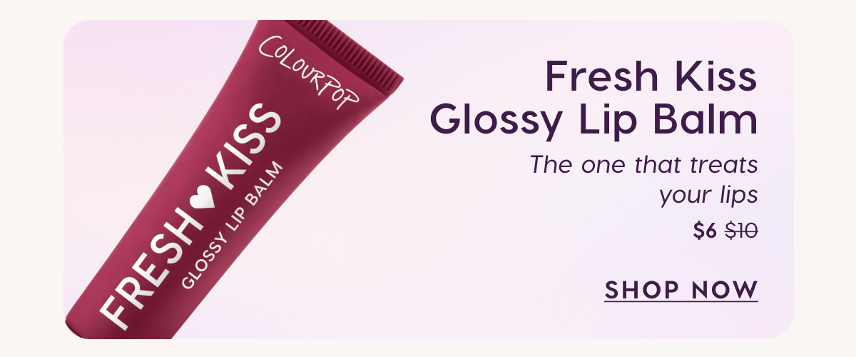 Fresh Kiss Glossy Lip Balm