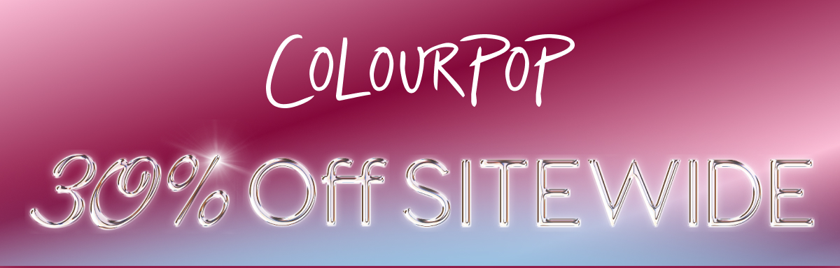 Cyber Week: ColourPop | 30% Off