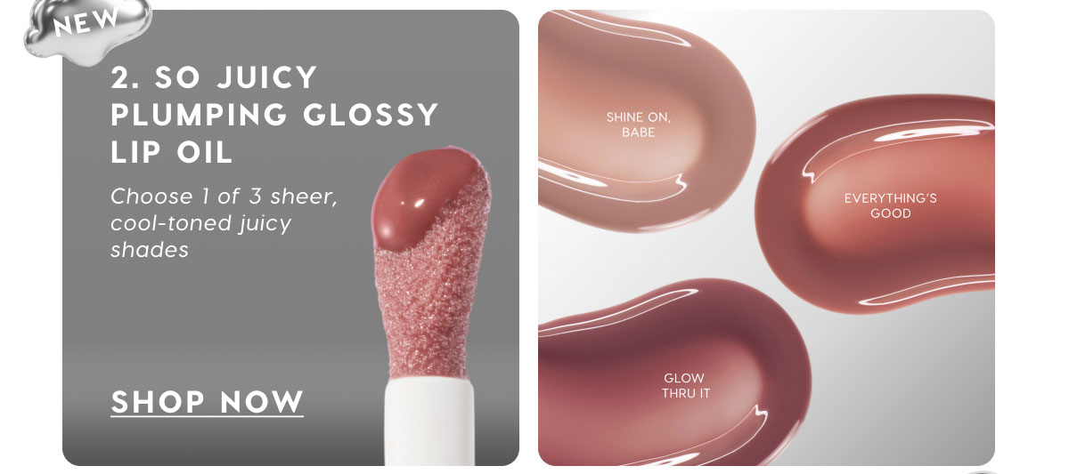 So Juicy Plumping Glossy Lip Oil