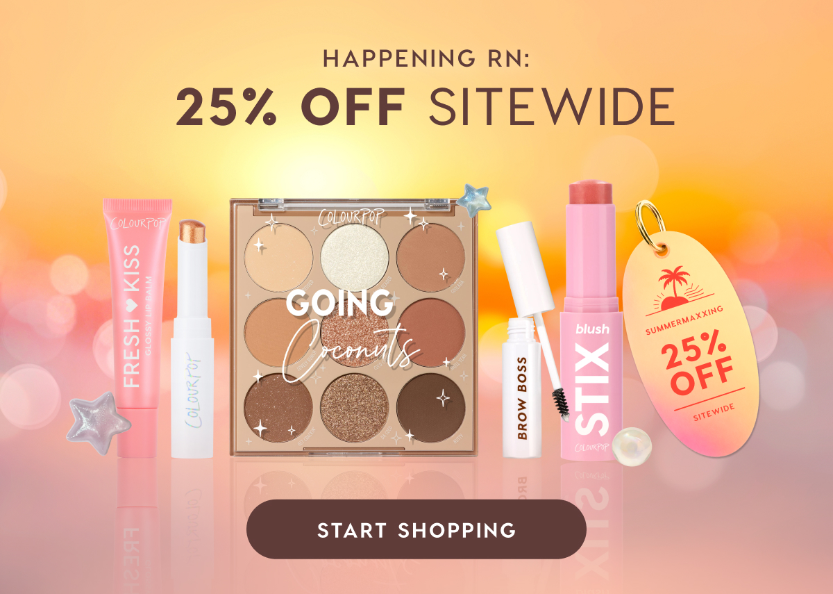 Summer Steal! $9 9-Pan Palettes and a FREE So Juicy Lip Oil with orders $45+