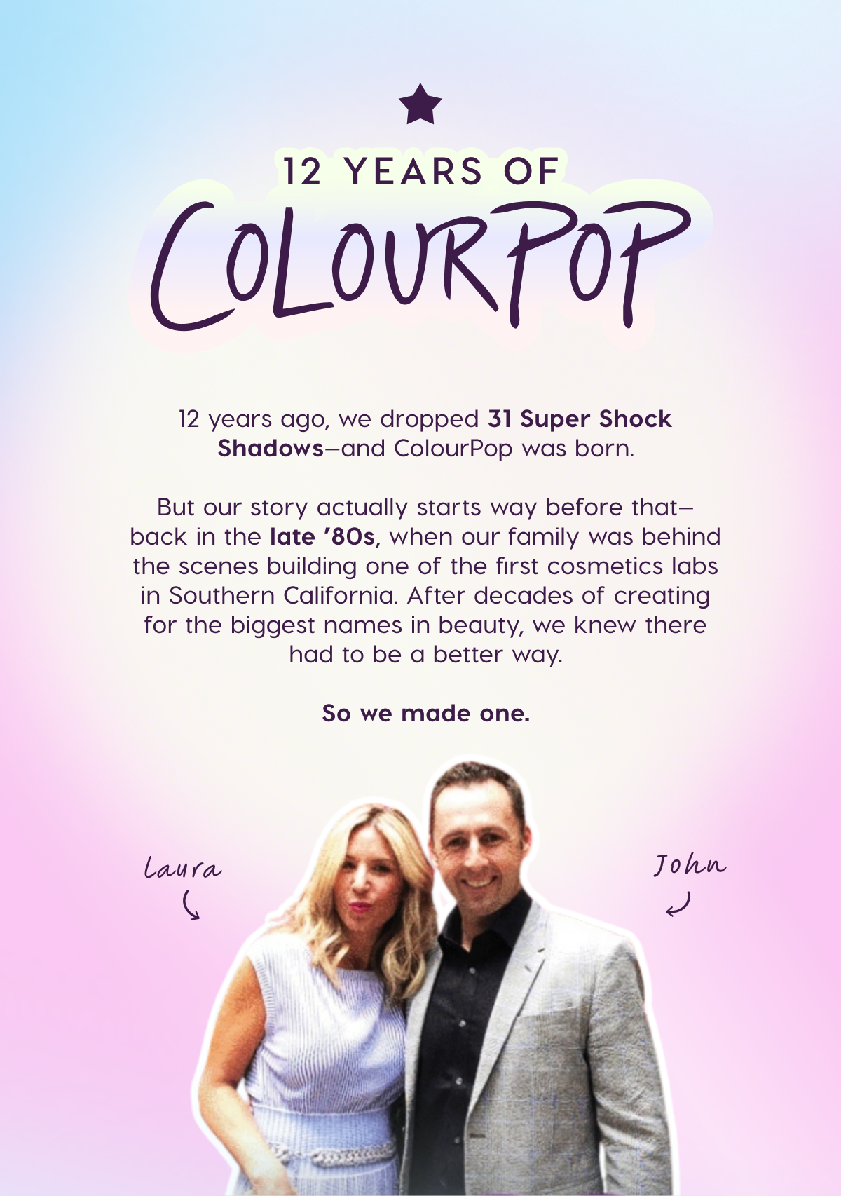 12 Years of ColourPop