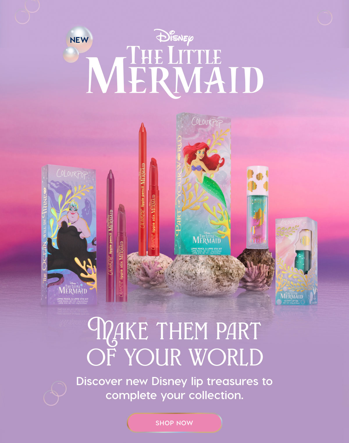 Disney the Little Mermaid. Gadgets & Gizmos. Complete your treasure collection with these glimmering under-the-sea accessories! $12. SHOP NOW