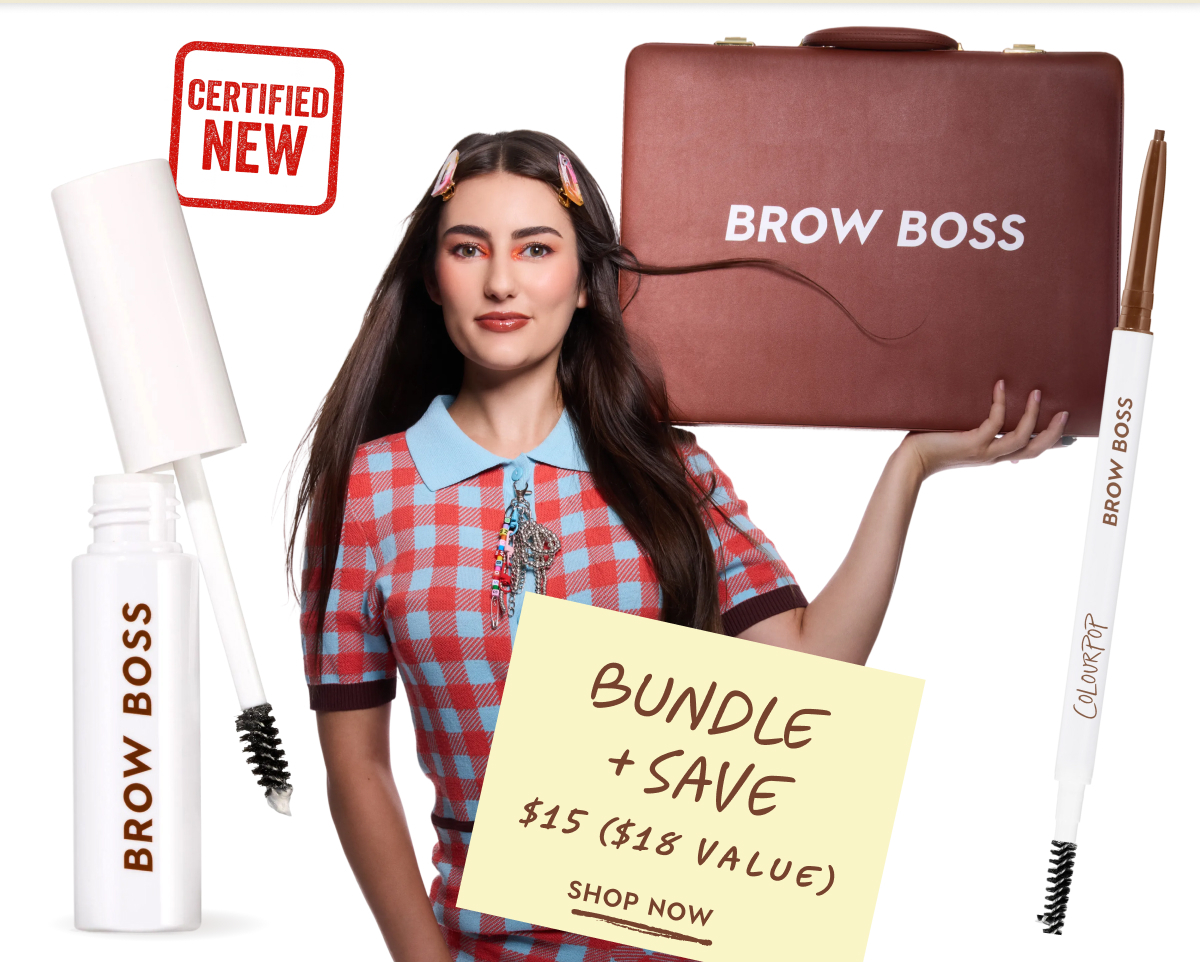 Bundle + Save when you buy the brow pencil and gel. $15 ($18 Value)