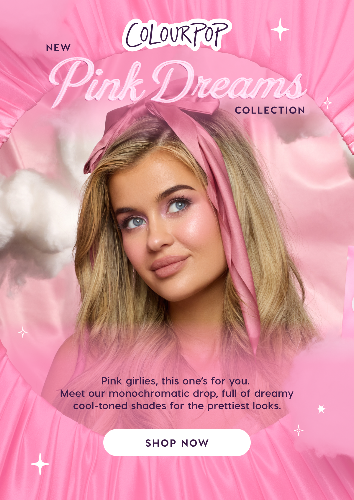 ColourPop | NEW Pink Dreams Collection. Shop Now