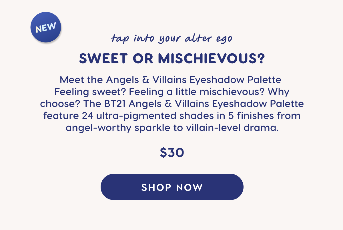 Angel &. Villain Eyeshadow Palette. Shop Now.