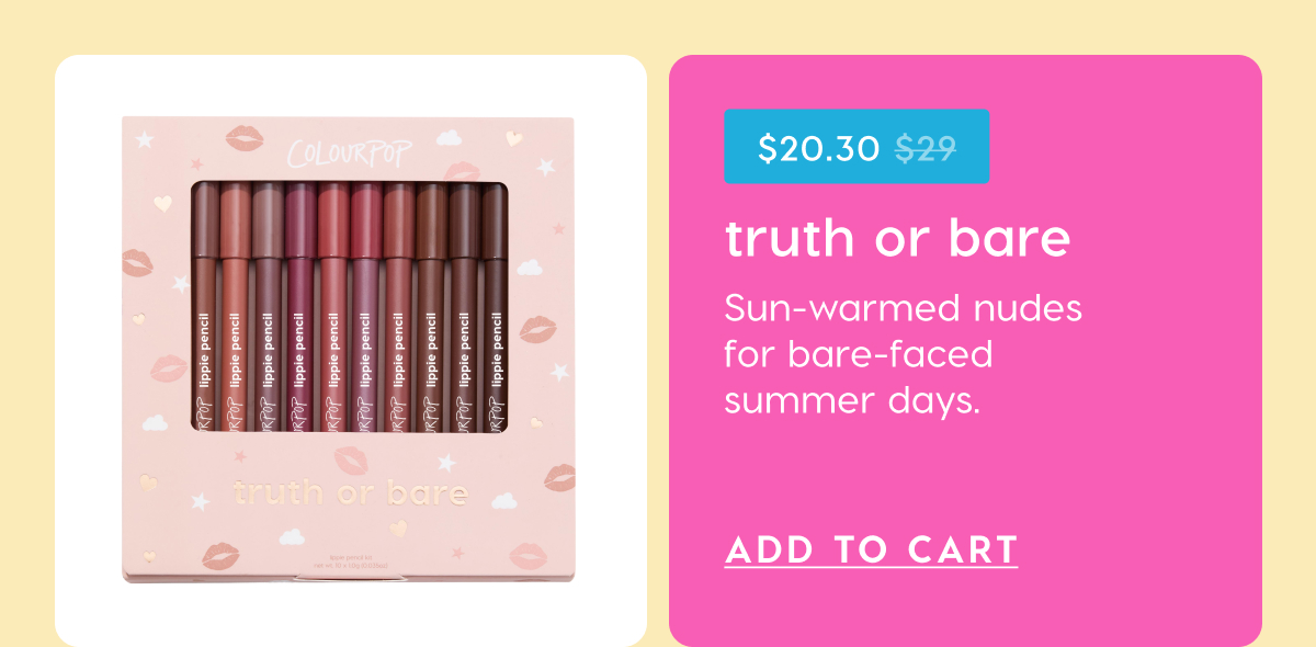 Shop Truth or Bare