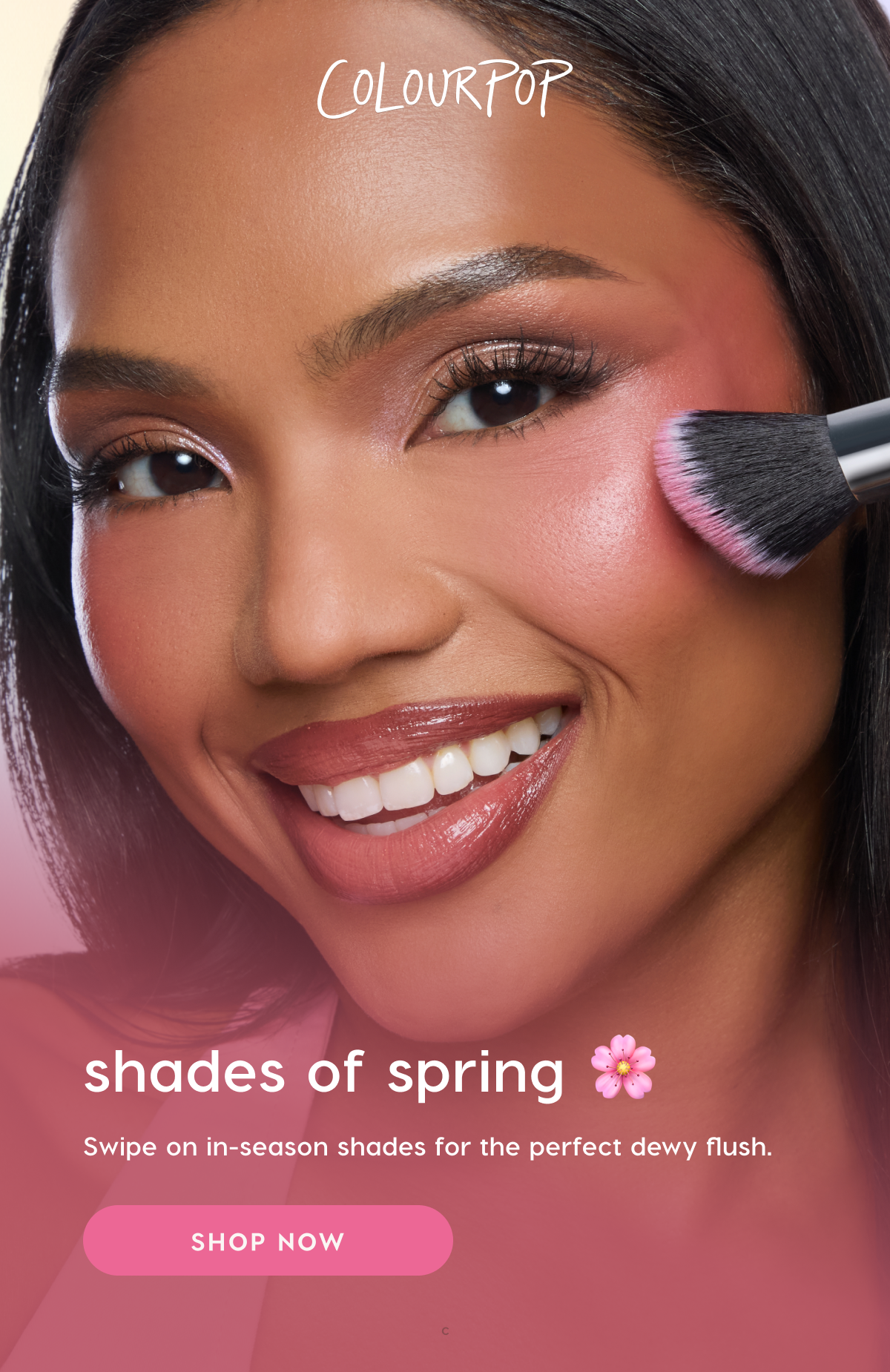 ColourPop | Shades of Spring: Swipe on in-season shades for the perfect dewy flush. Shop Now