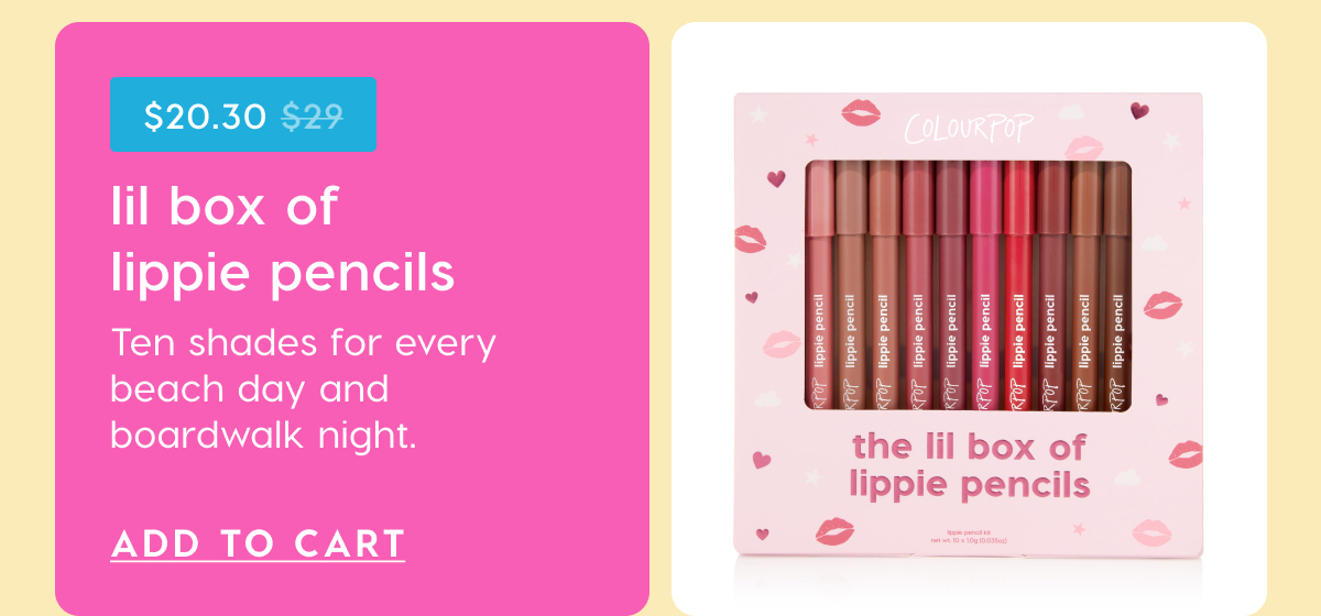 Shop Lil Box of Lippie Pencils