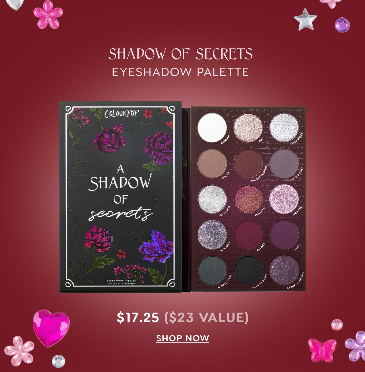 Shadow of Secrets Eyeshadow Palette