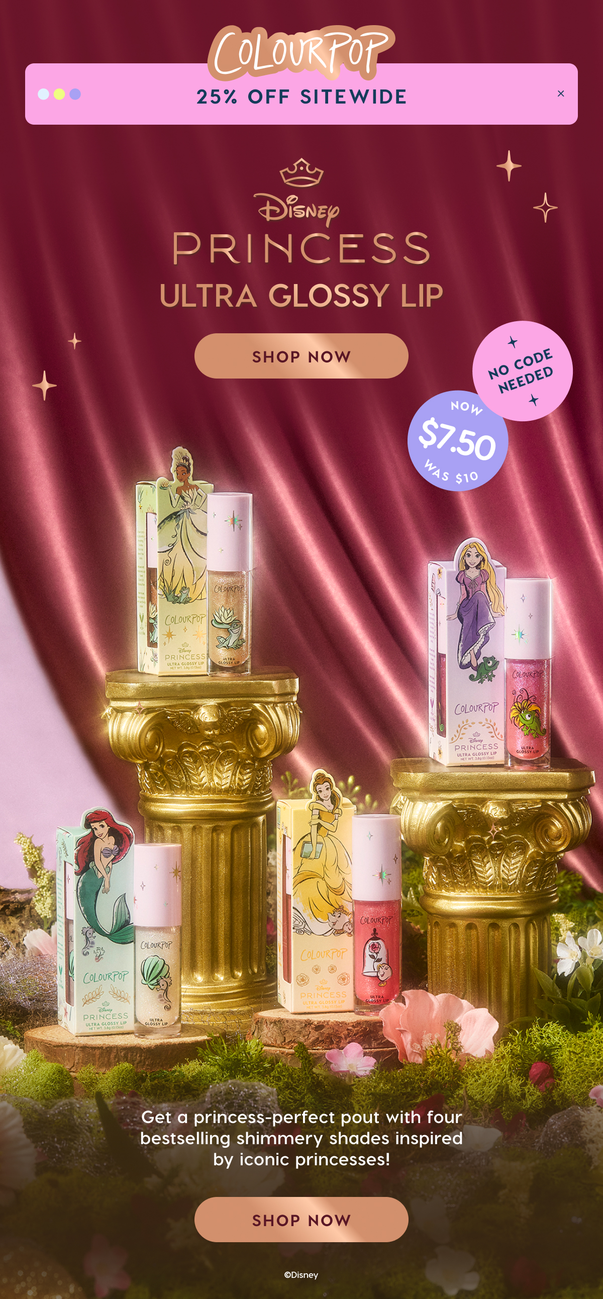 ColourPop | Memorial Day Sale 25% Off Sitewide