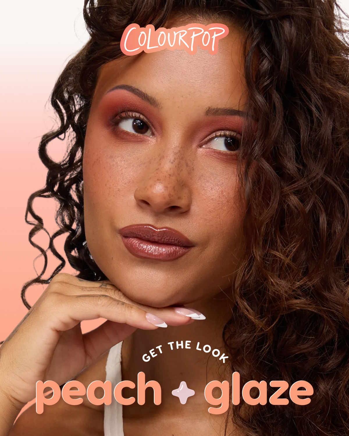 ColourPop | Get the Look: Peach Glaze