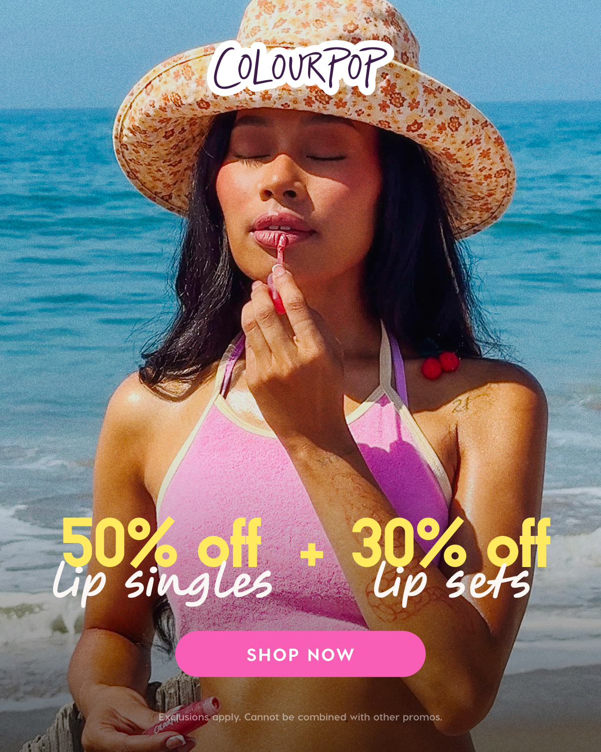 ColourPop | 50% Off lip singles 30% Off lip sets. Shop Now