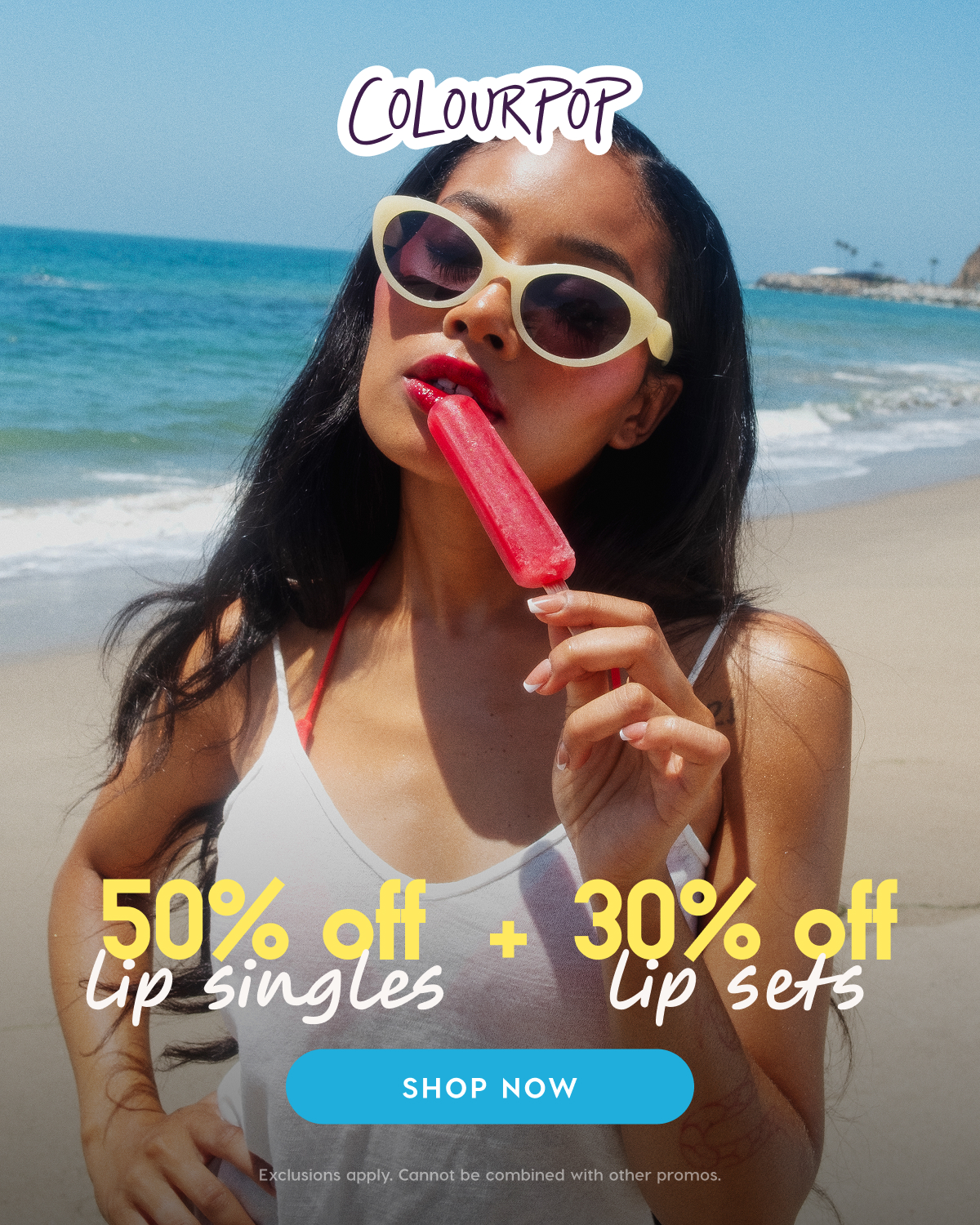 ColourPop | 50% Off lip singles 30% Off lip sets. Shop Now