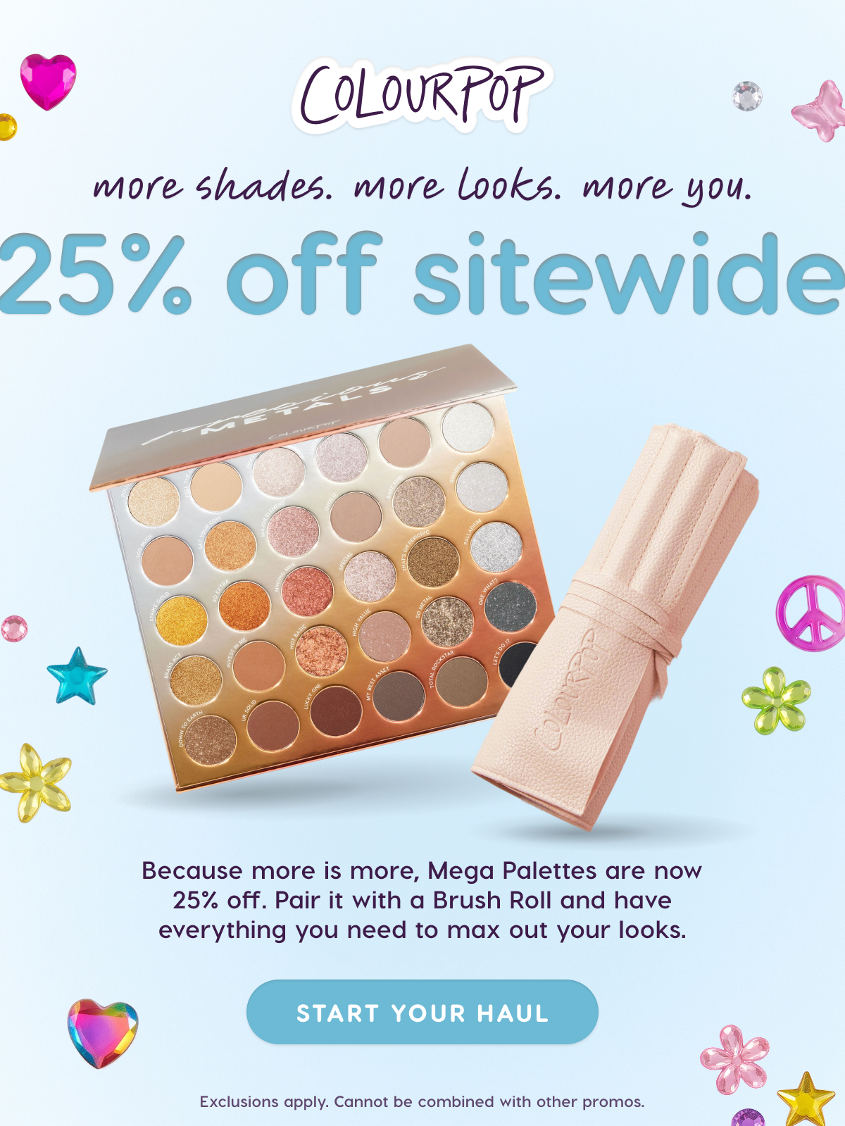 ColourPop | 25% OFF SITEWIDE. Shop Now