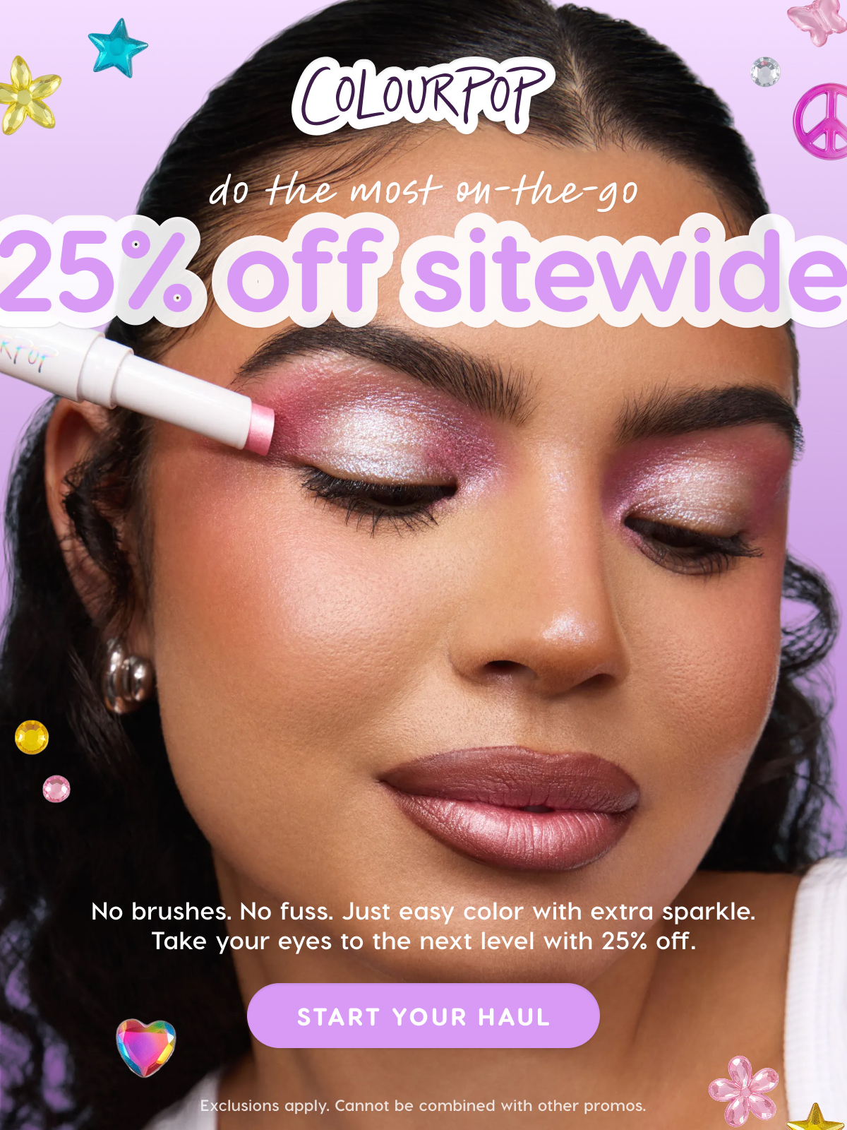 ColourPop | 25% OFF SITEWIDE. Shop Now