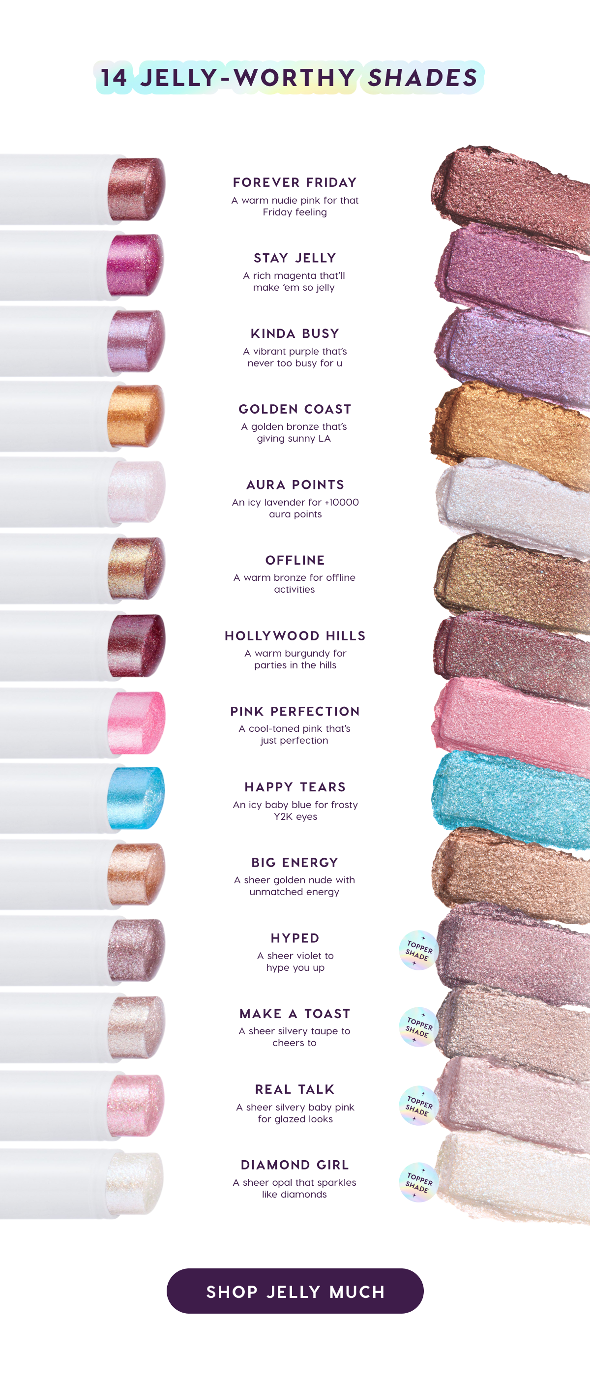 14 Jelly-Worthy Shades. Shop Now