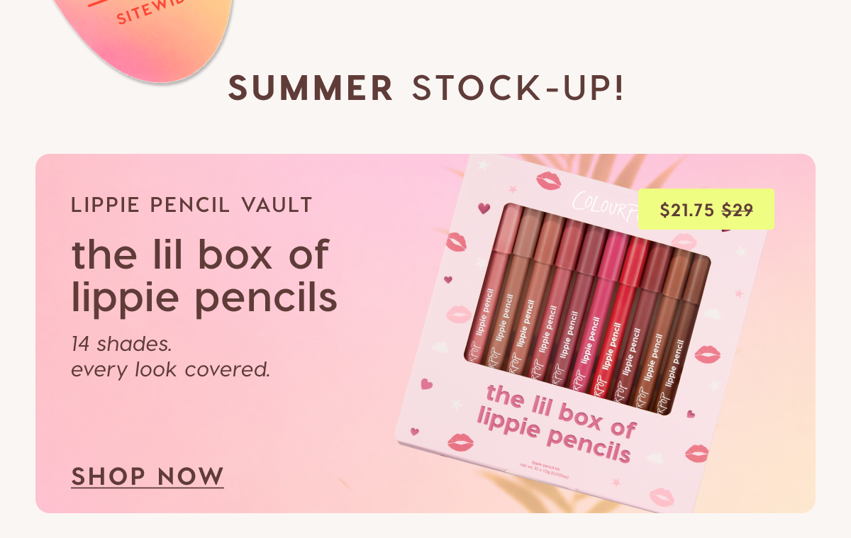 The Lil Box of Lippie Pencils $21.75. was $29 Shop Now