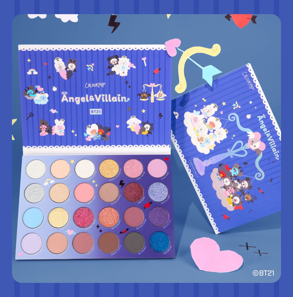 Angel & Villain Eyeshadow Palette