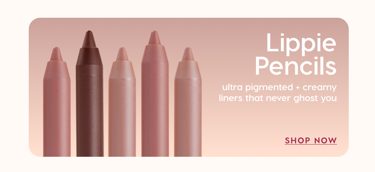 Lippie Pencils | Ultra pigmented + creamy liners that never ghost you. SHOP NOW