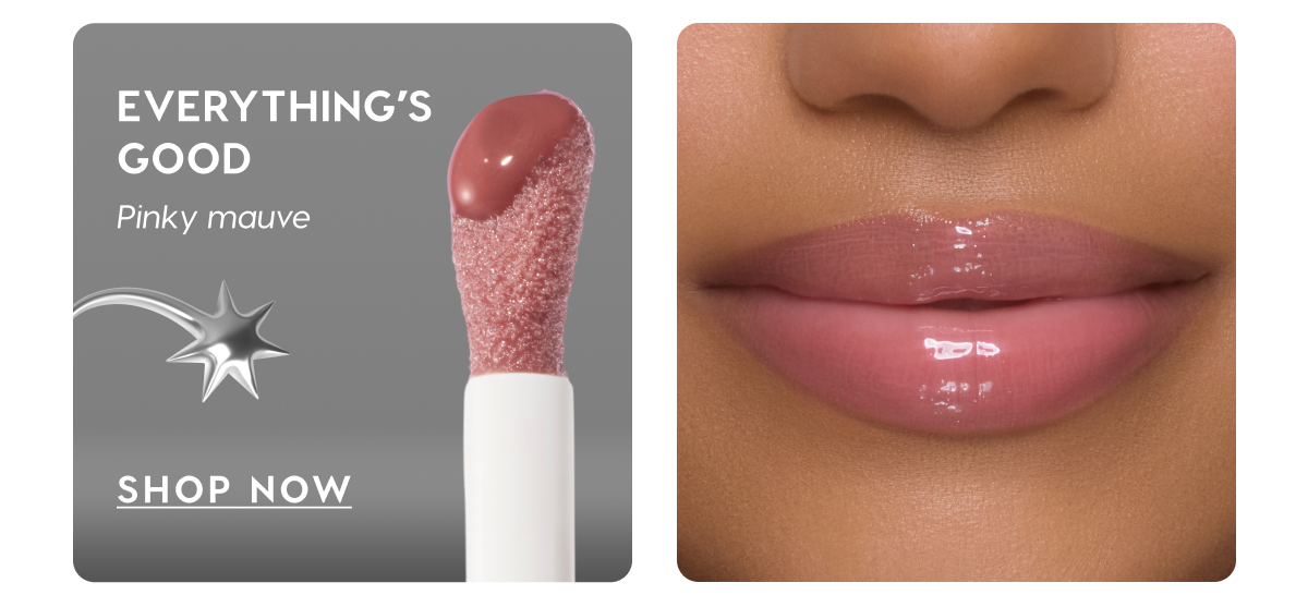 Everything's Good: a pinky mauve. SHOP NOW