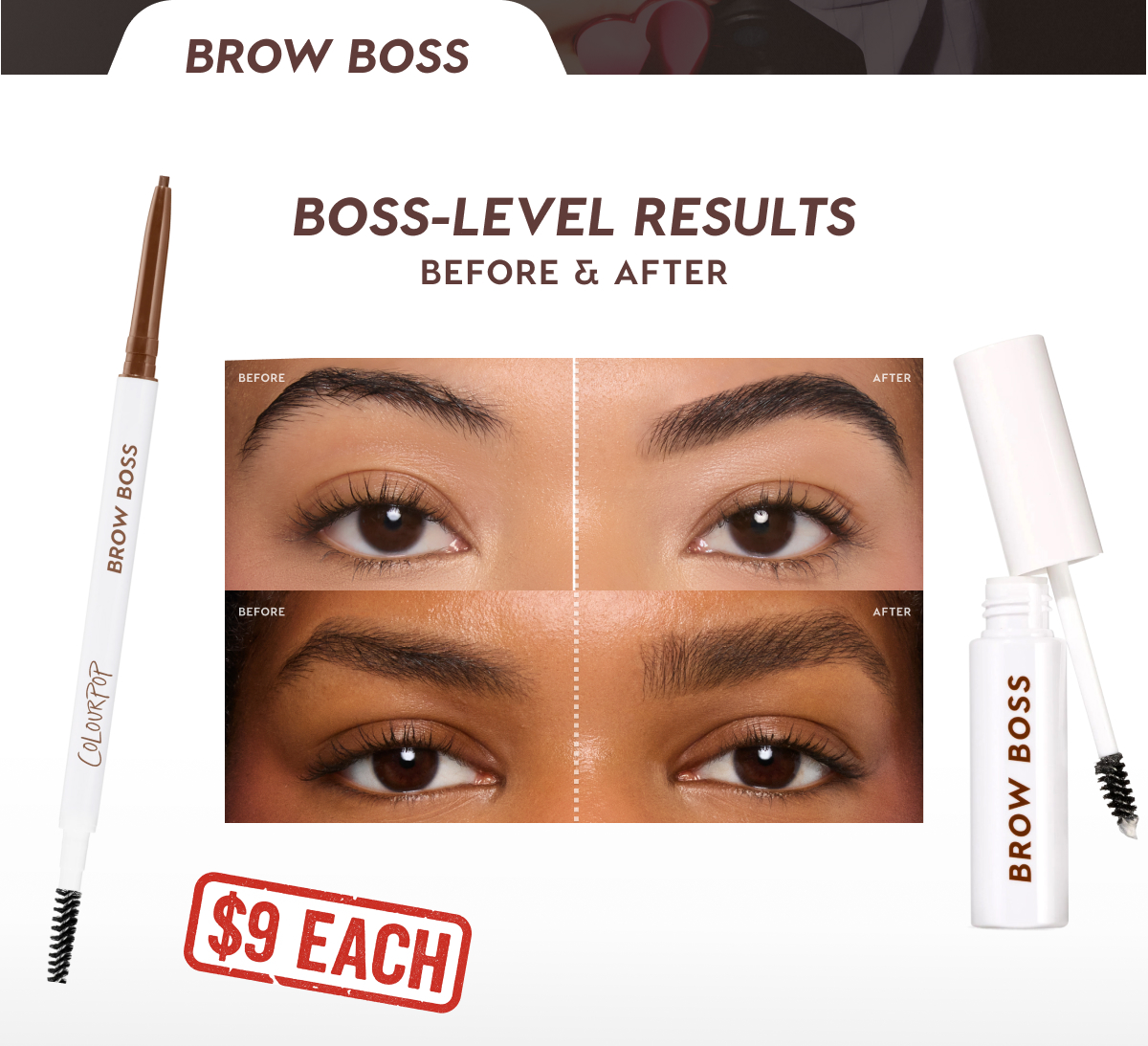 Boss-level Results. Before and After