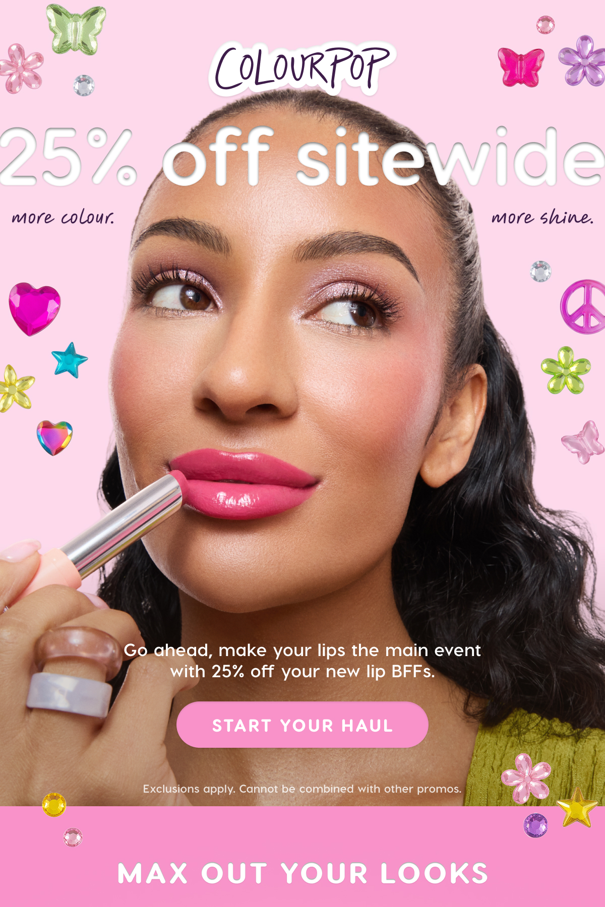 ColourPop | 25% OFF SITEWIDE. Shop Now