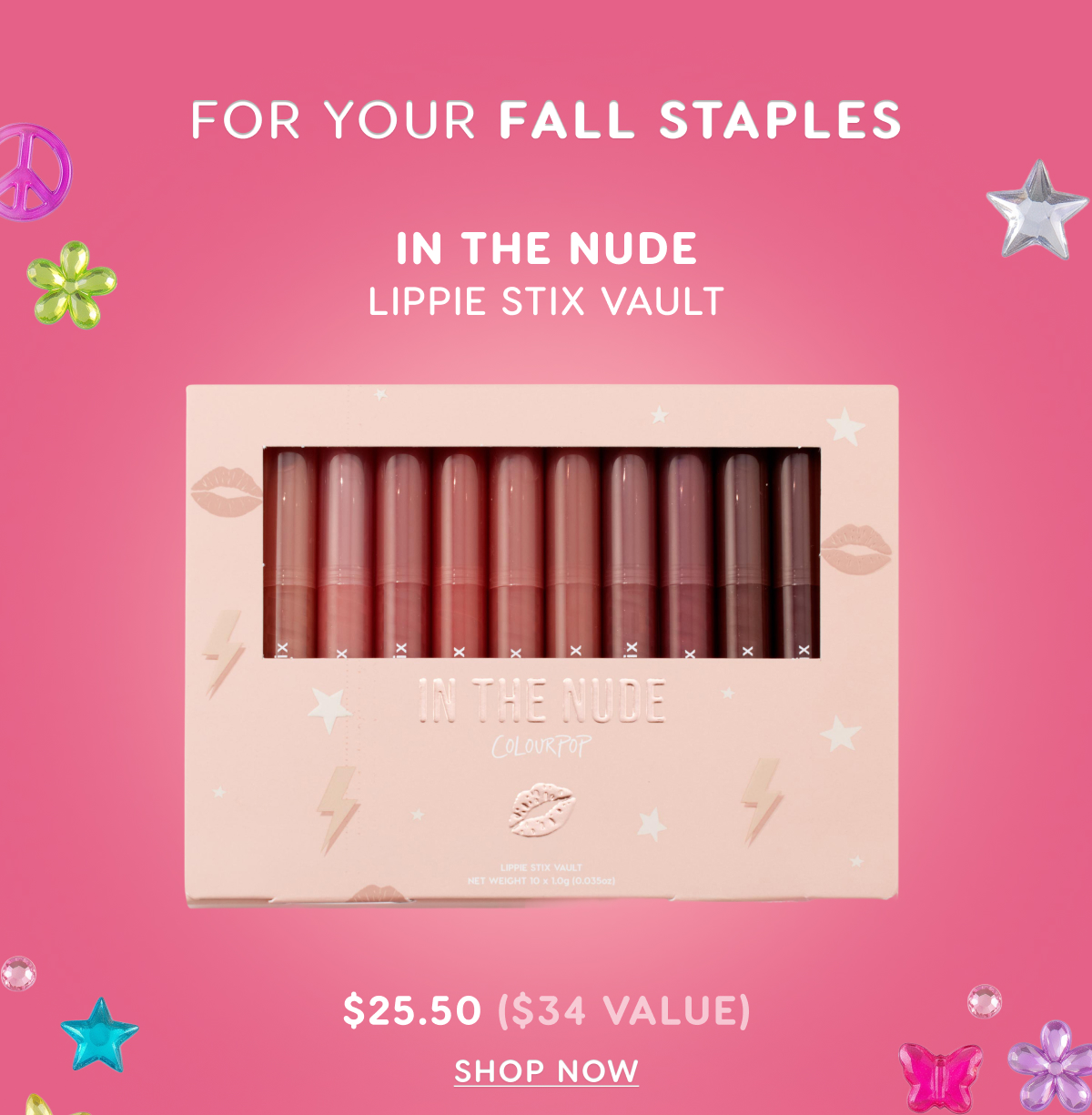 In the Nude Lippie Stix Vault