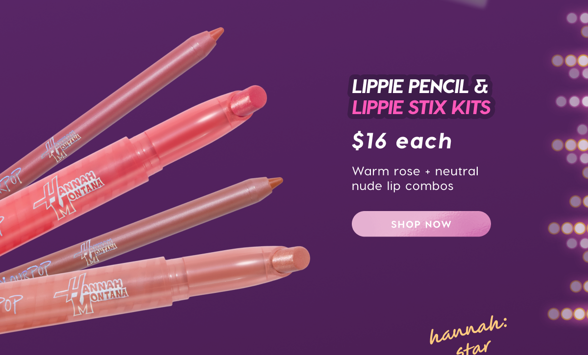 Lippie Pencil & Lippie Stix Kits. Shop Now