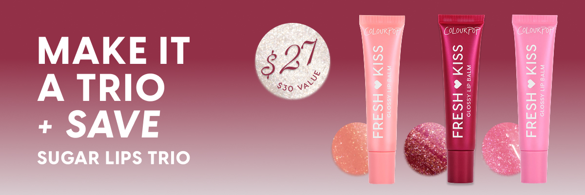 MAKE IT A TRIO + SAVE | Sugar Lips Trio $27 ($30 Value)