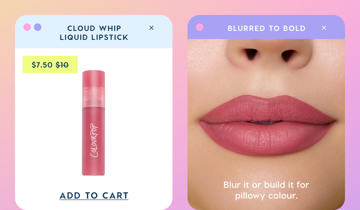 Shop Cloud Whip Liquid Lipstick